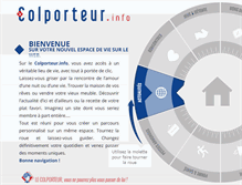 Tablet Screenshot of lecolporteur.info